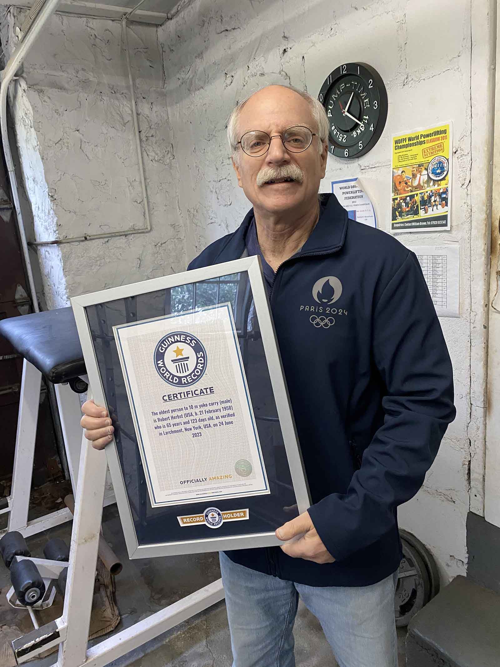 Robert Herbst Guinness World Record 2023